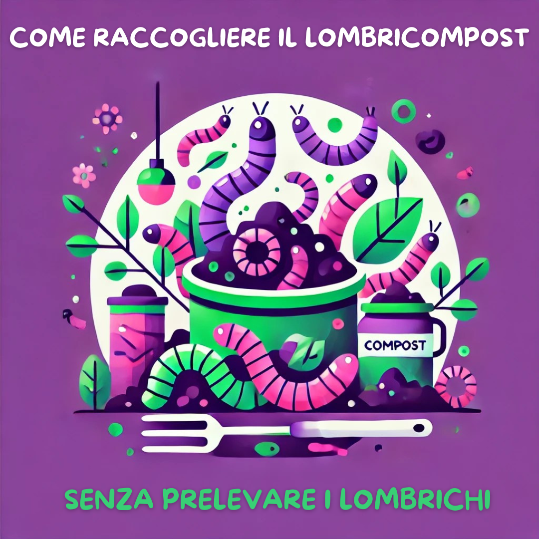 Al momento stai visualizzando Come raccogliere il lombricompost senza prelevare i lombrichi?